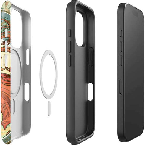 The Arts: Dance by Mucha iPhone 16 Pro Max Magsafe Impact Case